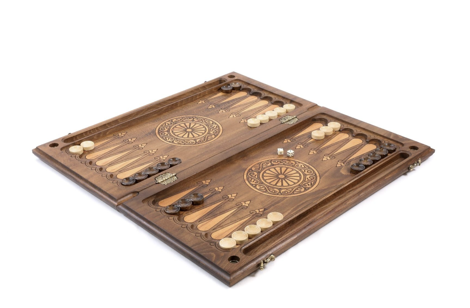 Backgammon Peacock classic 24&quot; x 12 &quot;