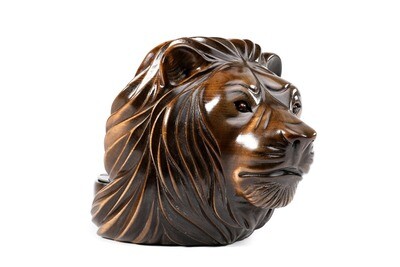 Wooden Handcrafted Lion Ashtray