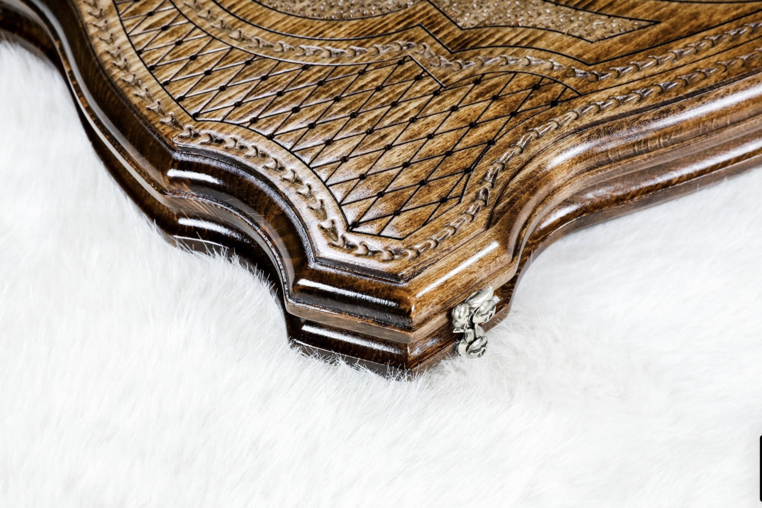 Backgammon Set Lion 24&quot; x 12&quot;