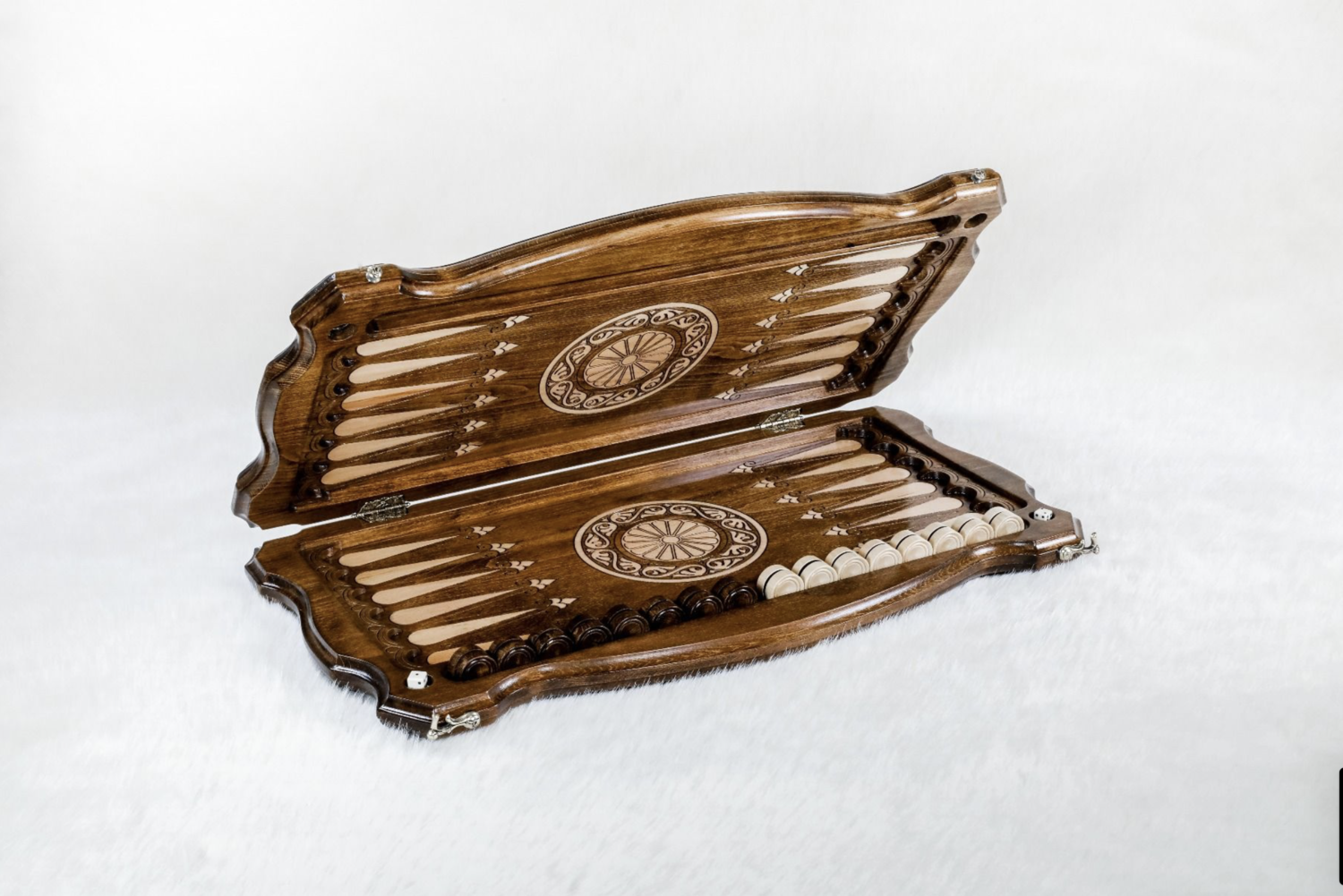 Backgammon Set Lion 24&quot; x 12&quot;