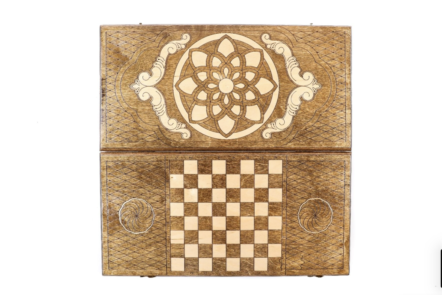 Backgammon Plywood 24 &quot; x 12&quot;