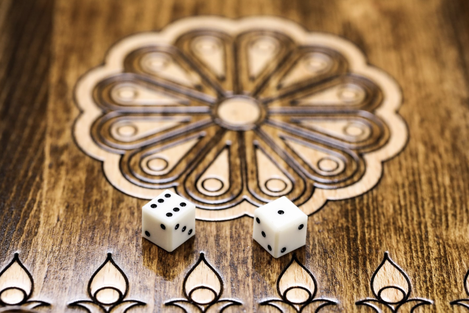 Backgammon Plywood 24 &quot; x 12&quot;