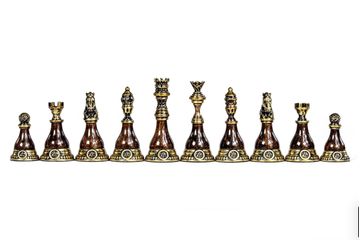 Hrachya Ohanyan Chess Figures 3&quot; High