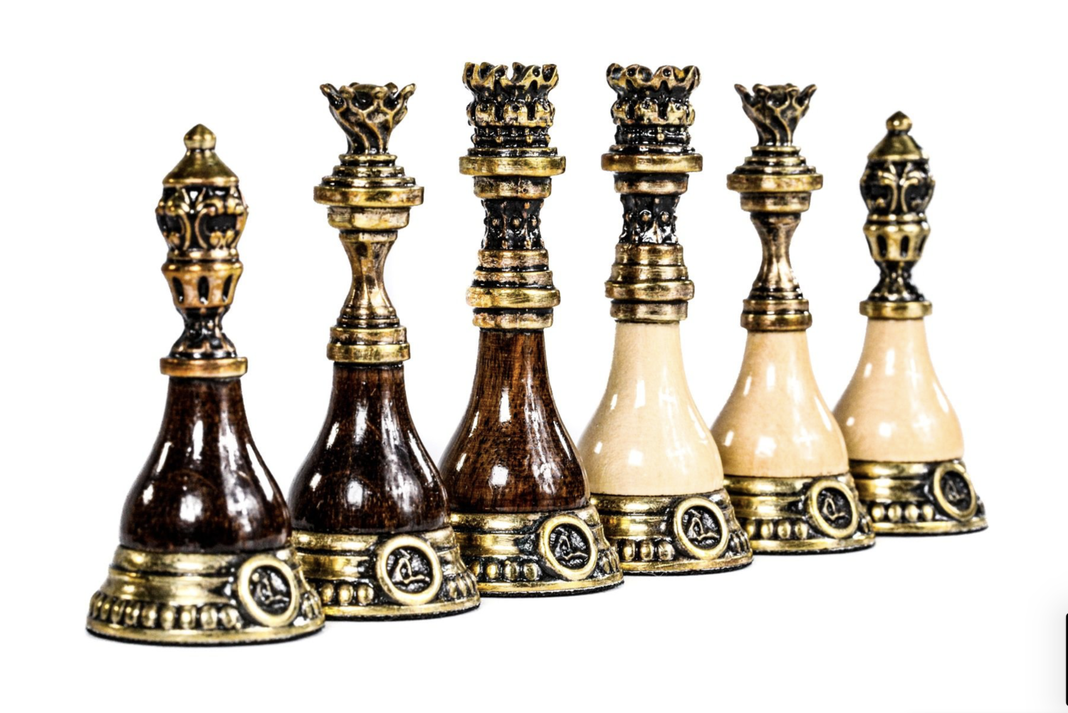 Hrachya Ohanyan Chess Figures 3&quot; High