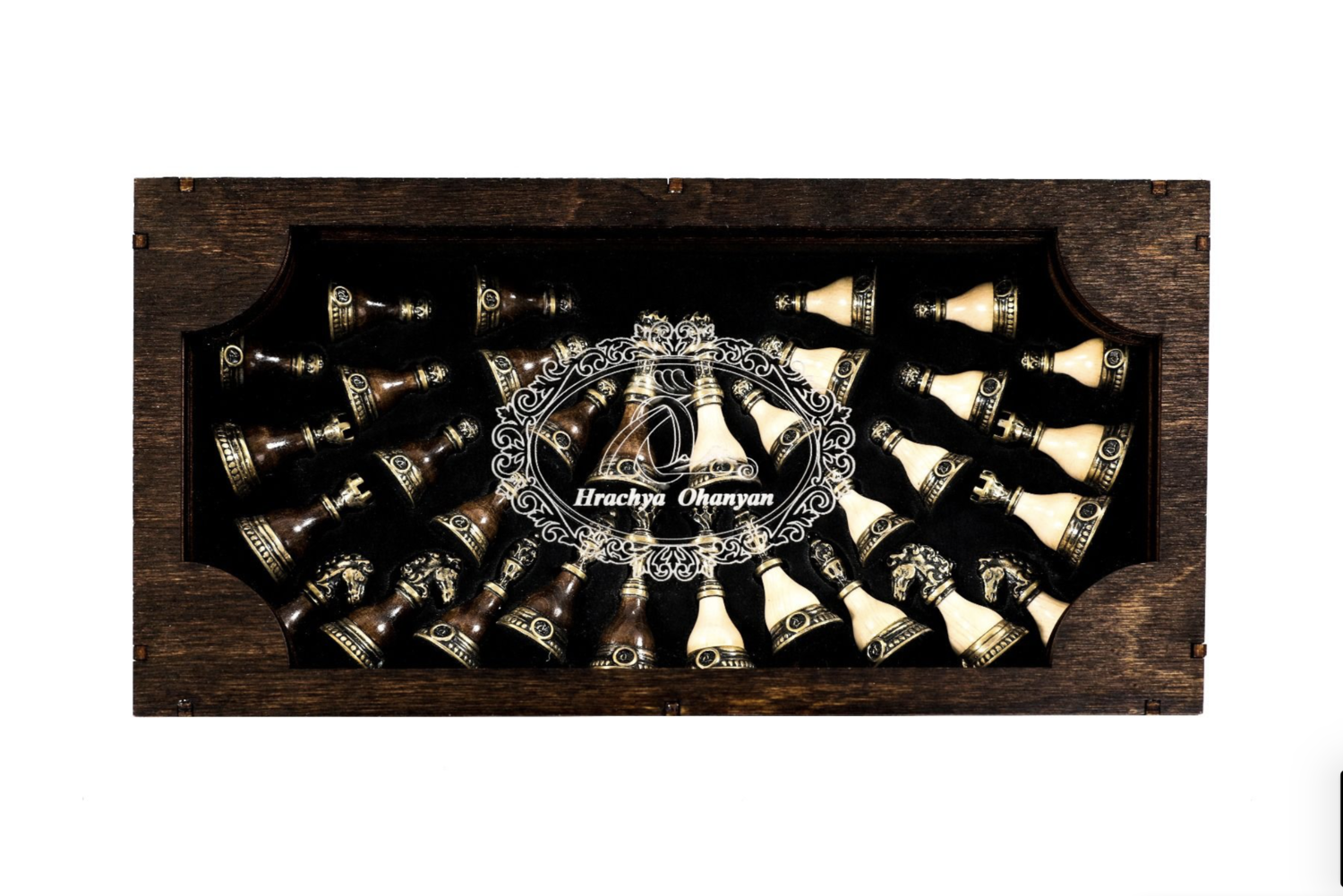 Hrachya Ohanyan Chess Figures 3&quot; High