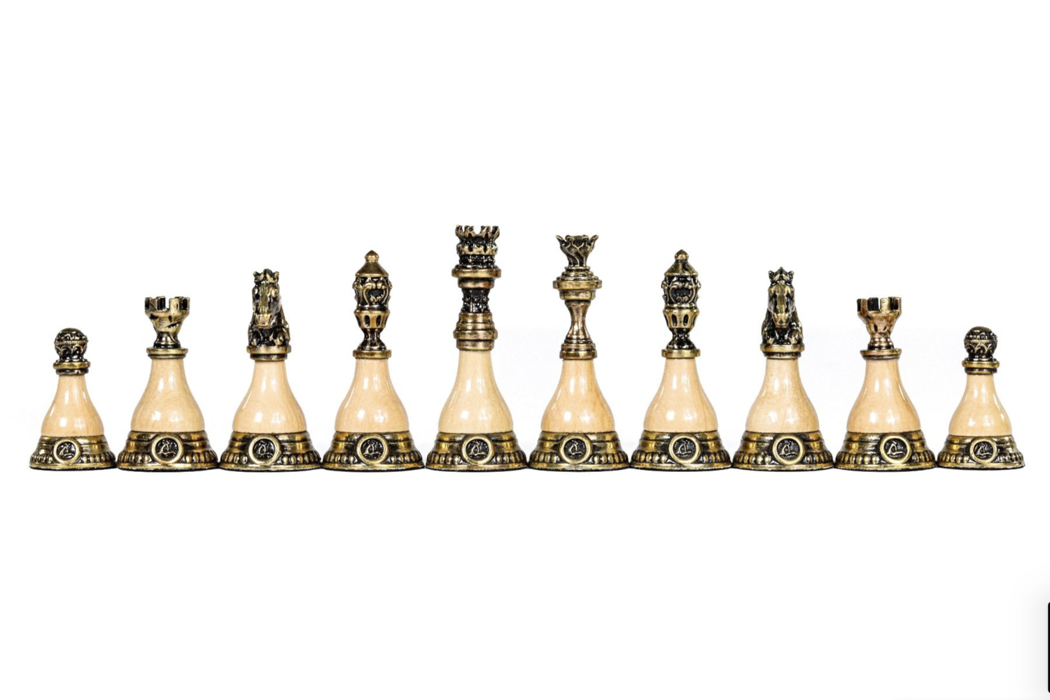 Hrachya Ohanyan Chess Figures 3&quot; High