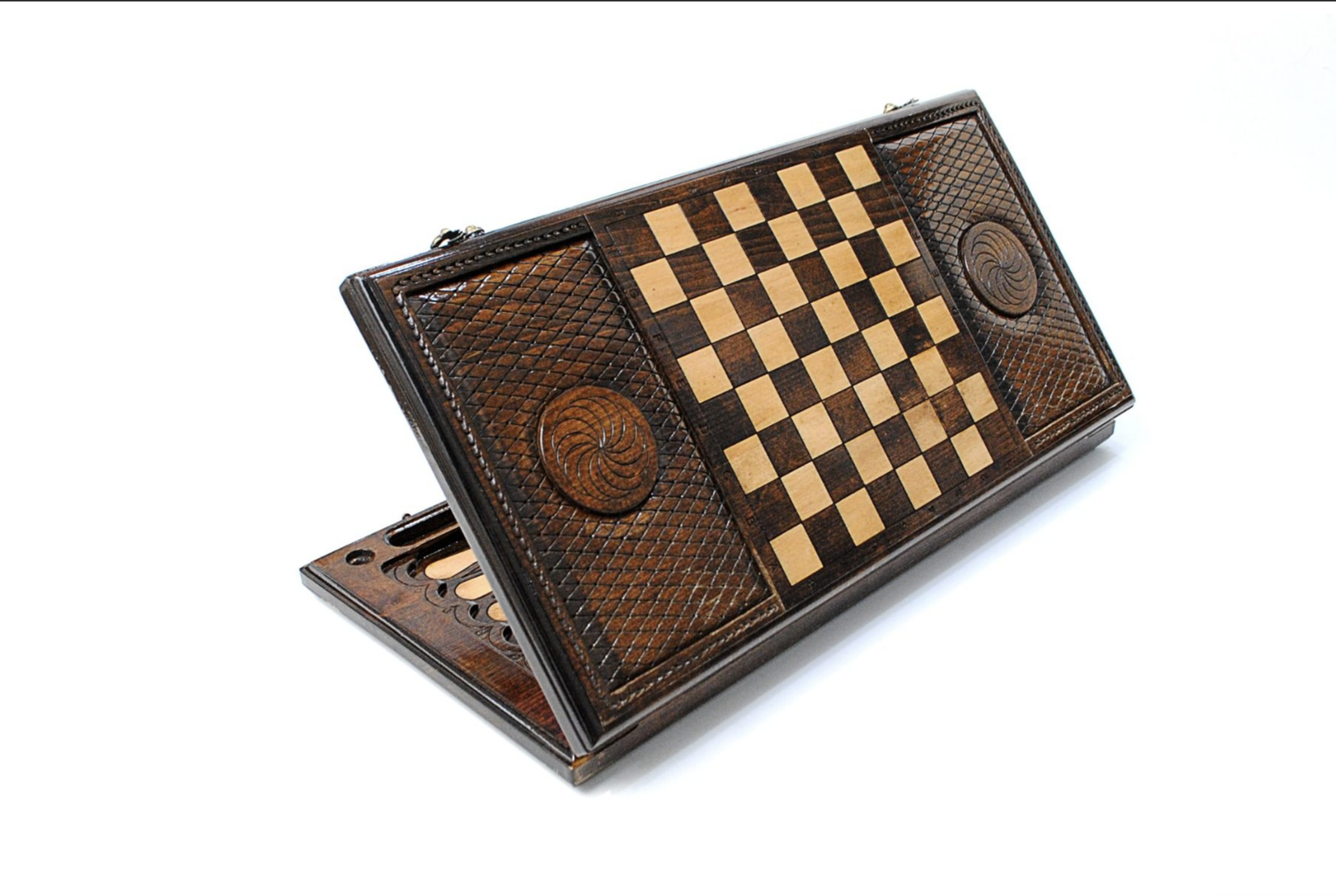 Hand Made Backgammon board Scorpio