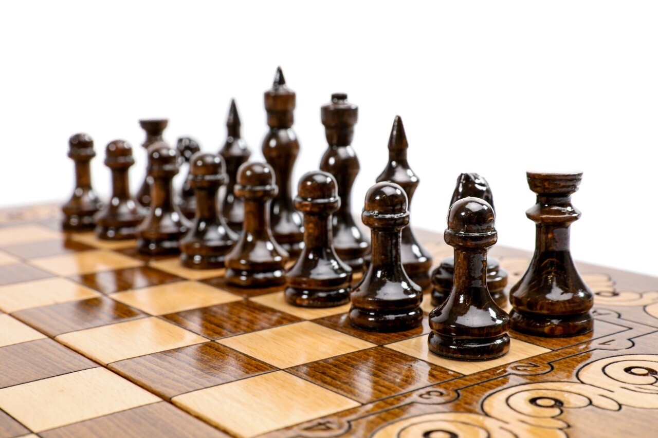 Wooden Chess Set 40/40