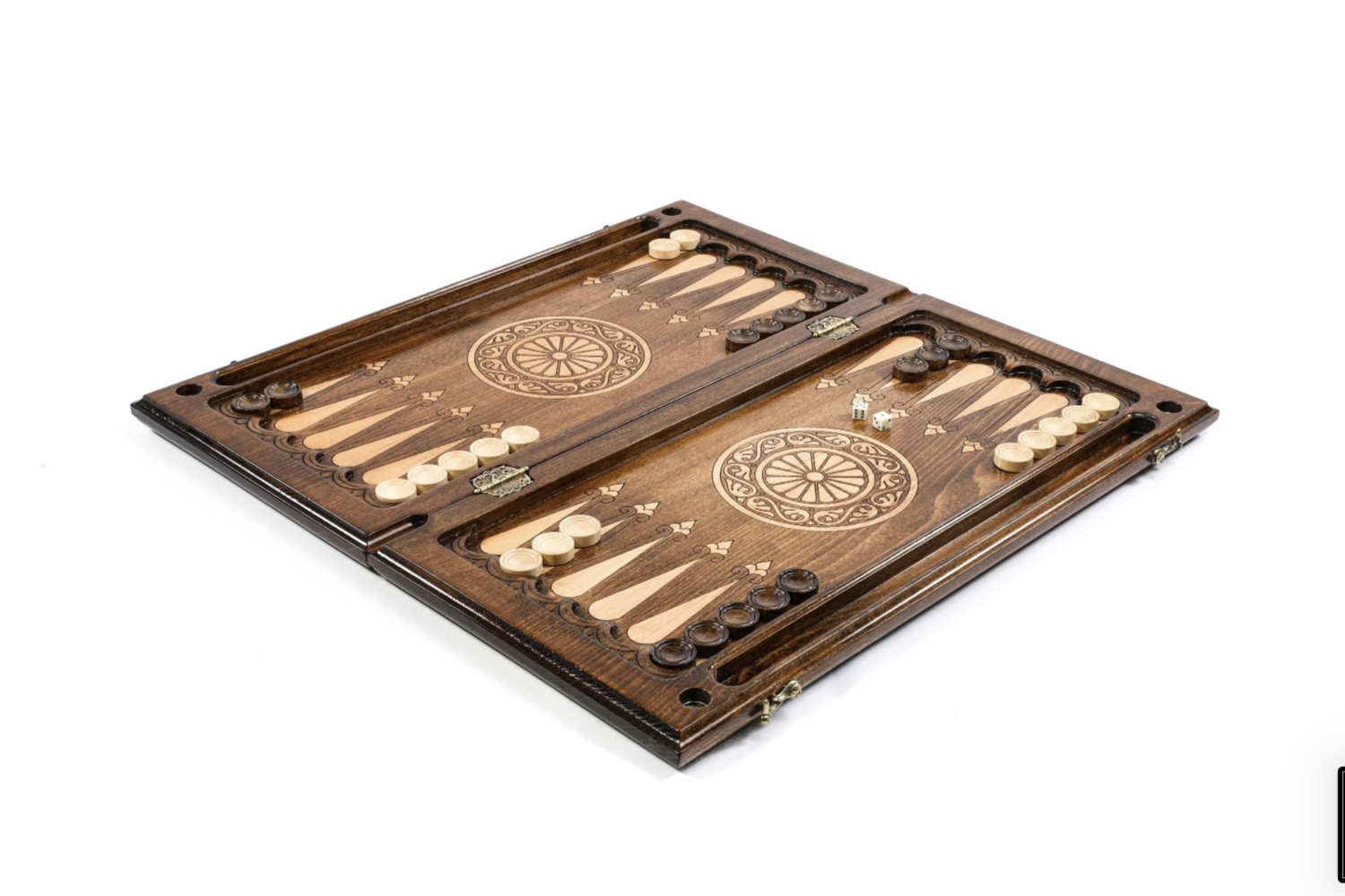 Ornamental Backgammon classic 24&quot; X 12 &quot; 2&quot;
