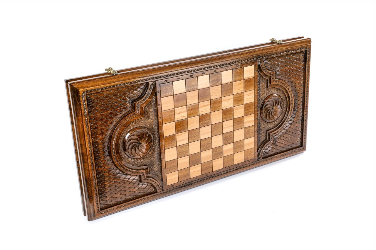 Hand Made Armenian Backgammon Eternity  24&quot; x 12&quot;