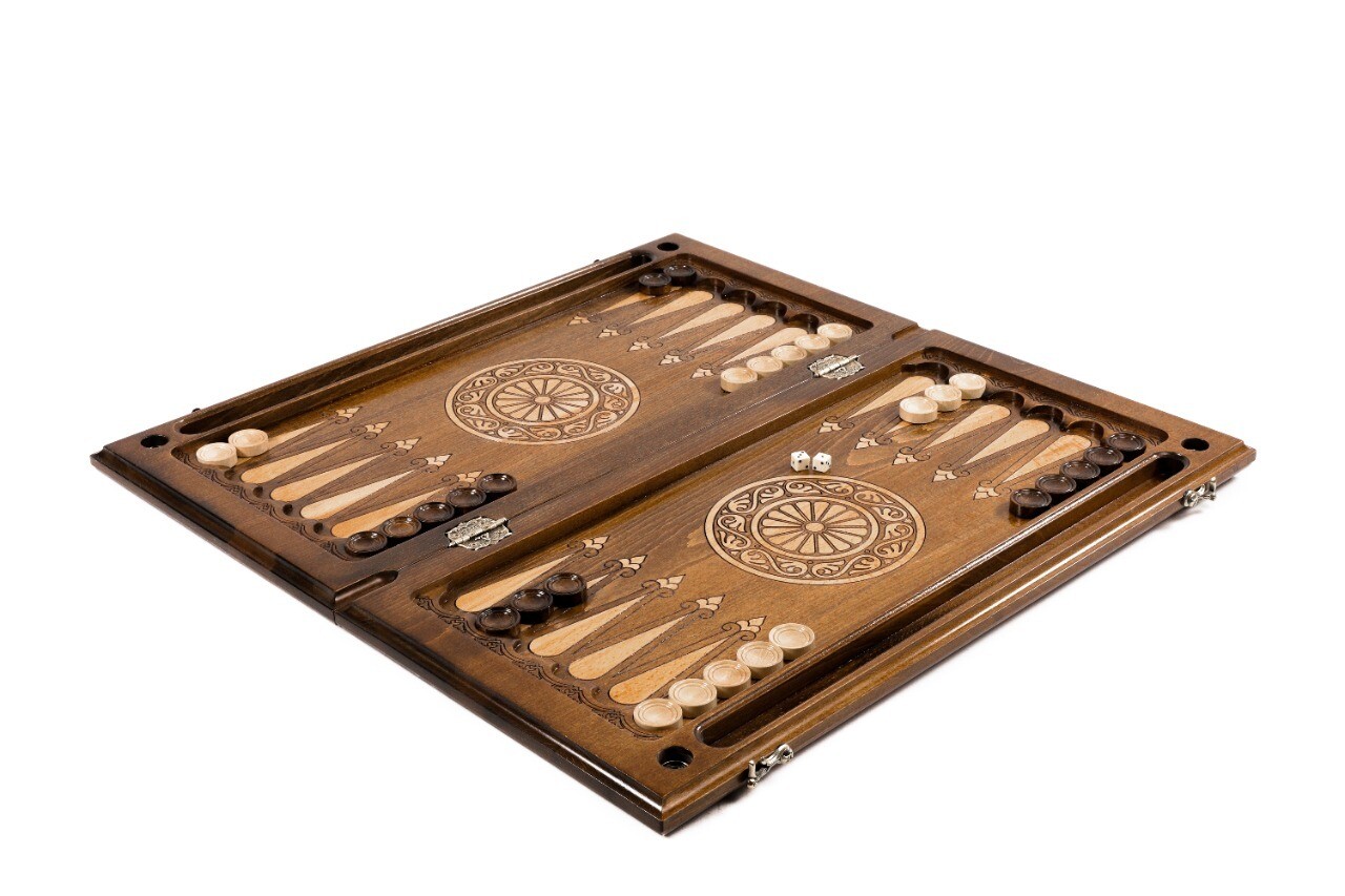 Hand Made Armenian Backgammon Eternity  24&quot; x 12&quot;