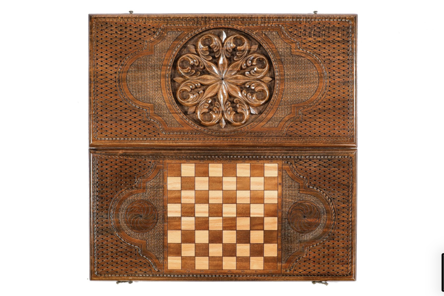 Ornamental Backgammon classic 24&quot; X 12 &quot; 2&quot;