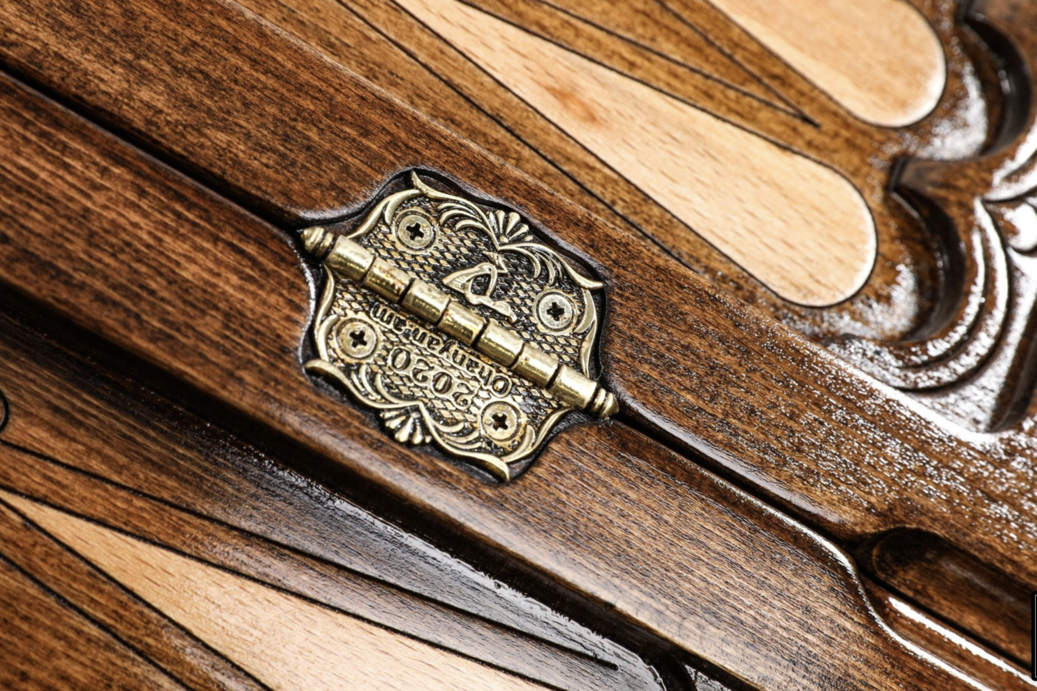 Ornamental Backgammon classic 24&quot; X 12 &quot; 2&quot;