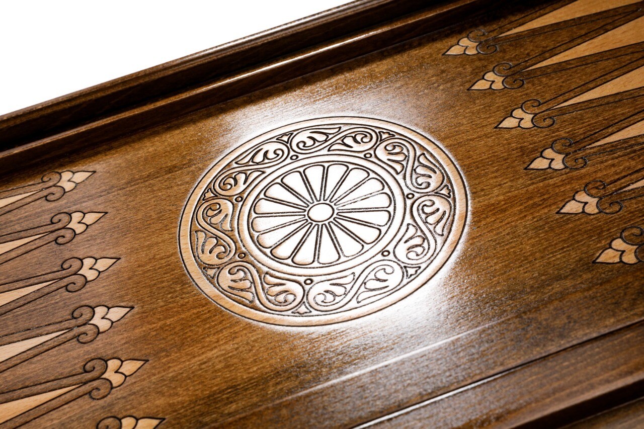 Hand Made Armenian Backgammon Eternity  24&quot; x 12&quot;