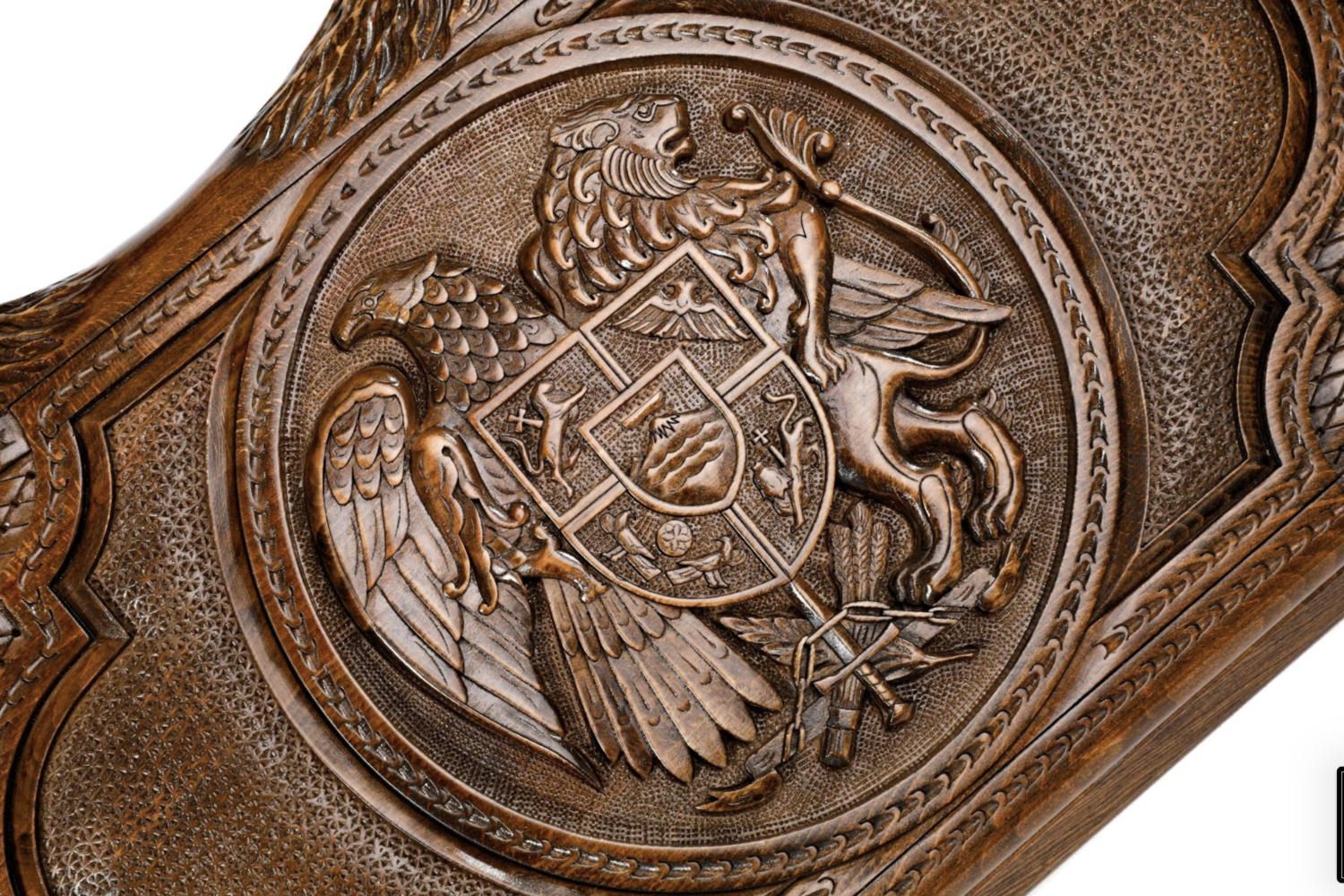 The Coat Of Arms Of Armenia 24 X 12”