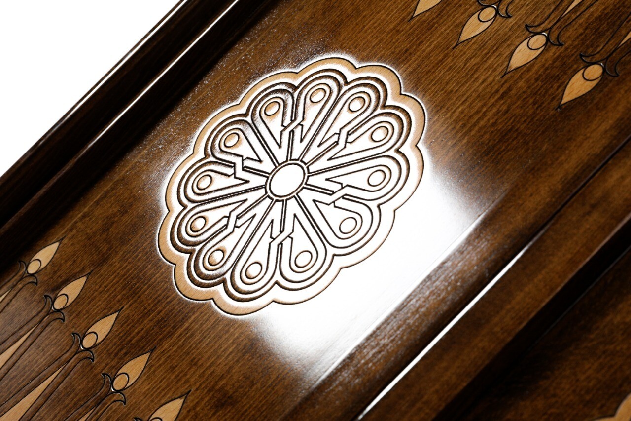 Hand Made Wooden Backgammon Set 24&quot; x 24&quot;