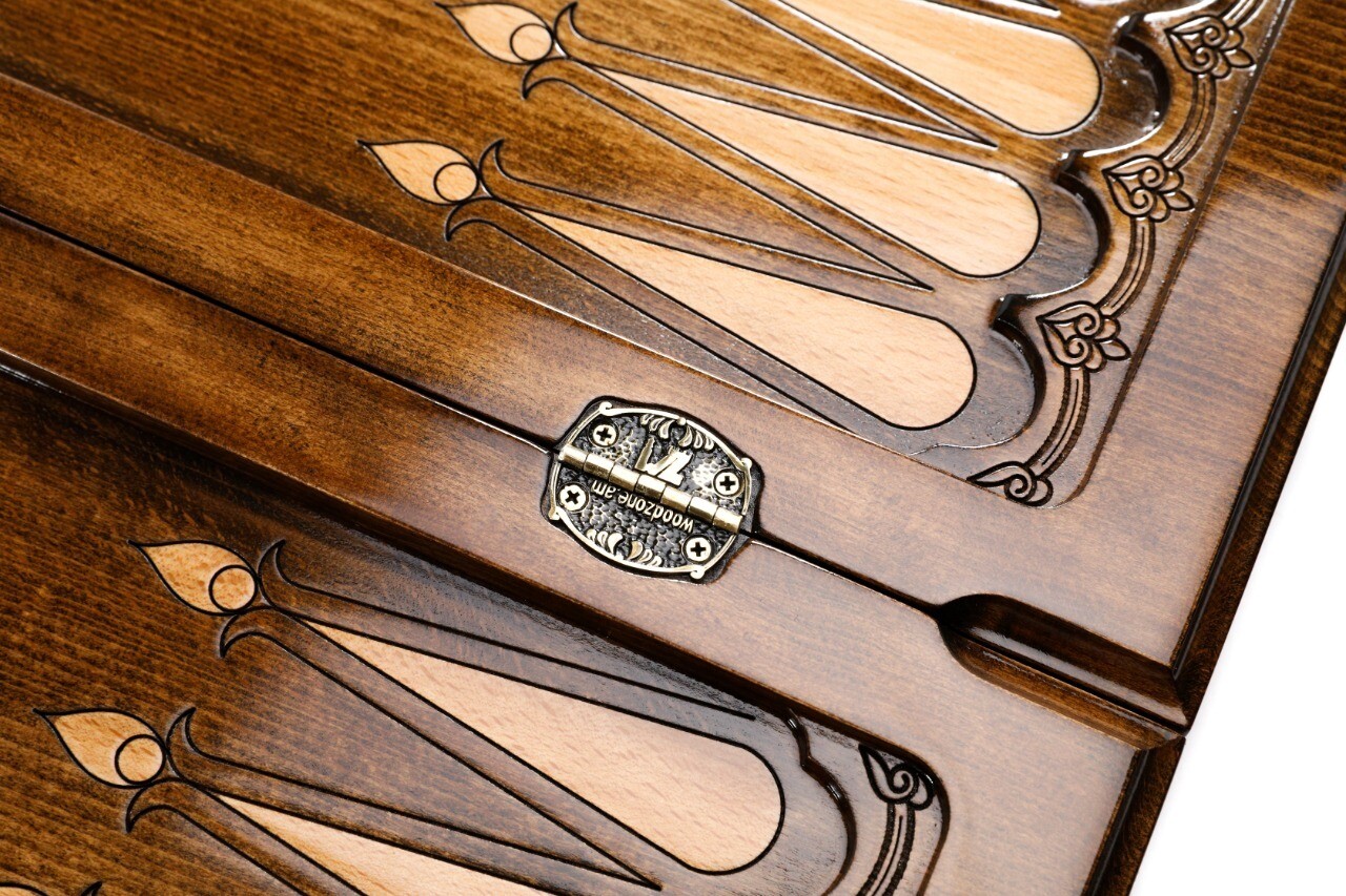 Hand Made Wooden Backgammon Set 24&quot; x 24&quot;