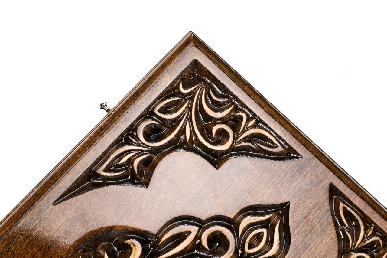 Hand Made Wooden Backgammon Set 24&quot; x 24&quot;