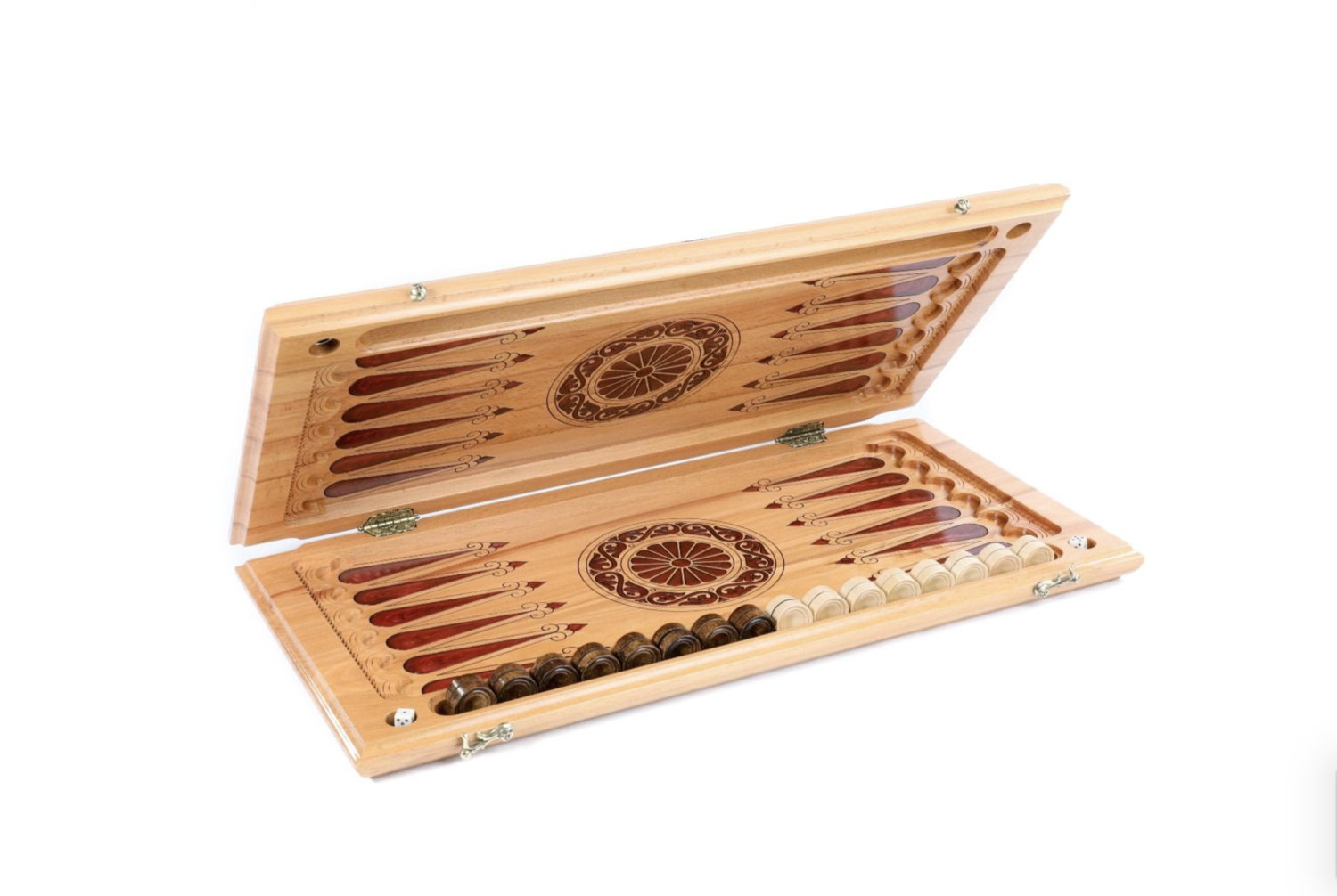 Pomegranate tree backgammon classic Red