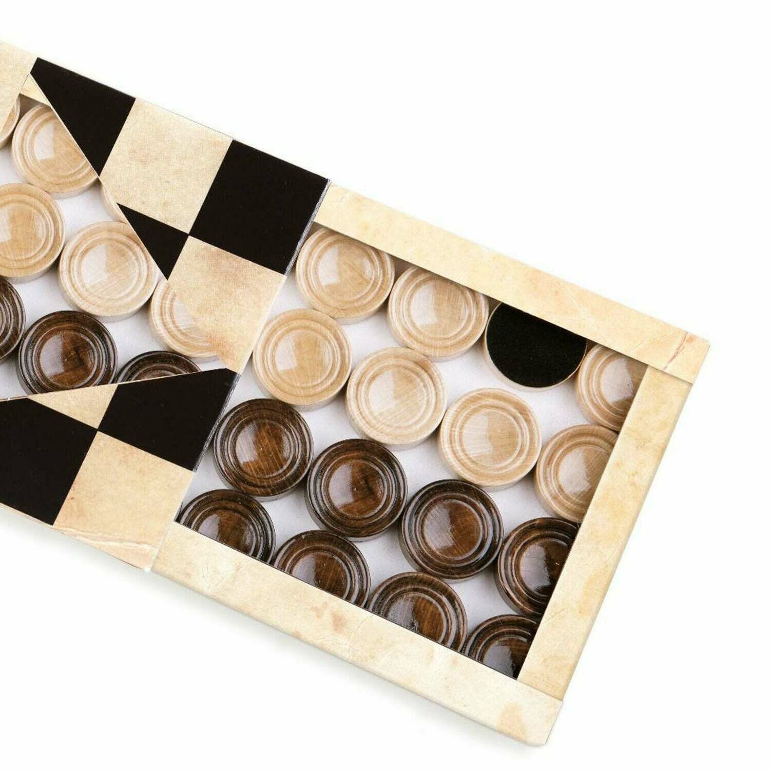 Handmade Wooden Chess/Backgammon Set 24&quot; x 12&quot;