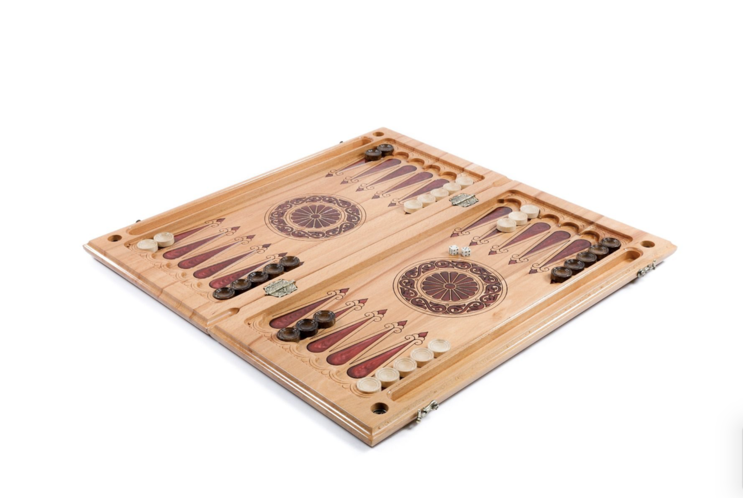 Pomegranate tree backgammon classic Red