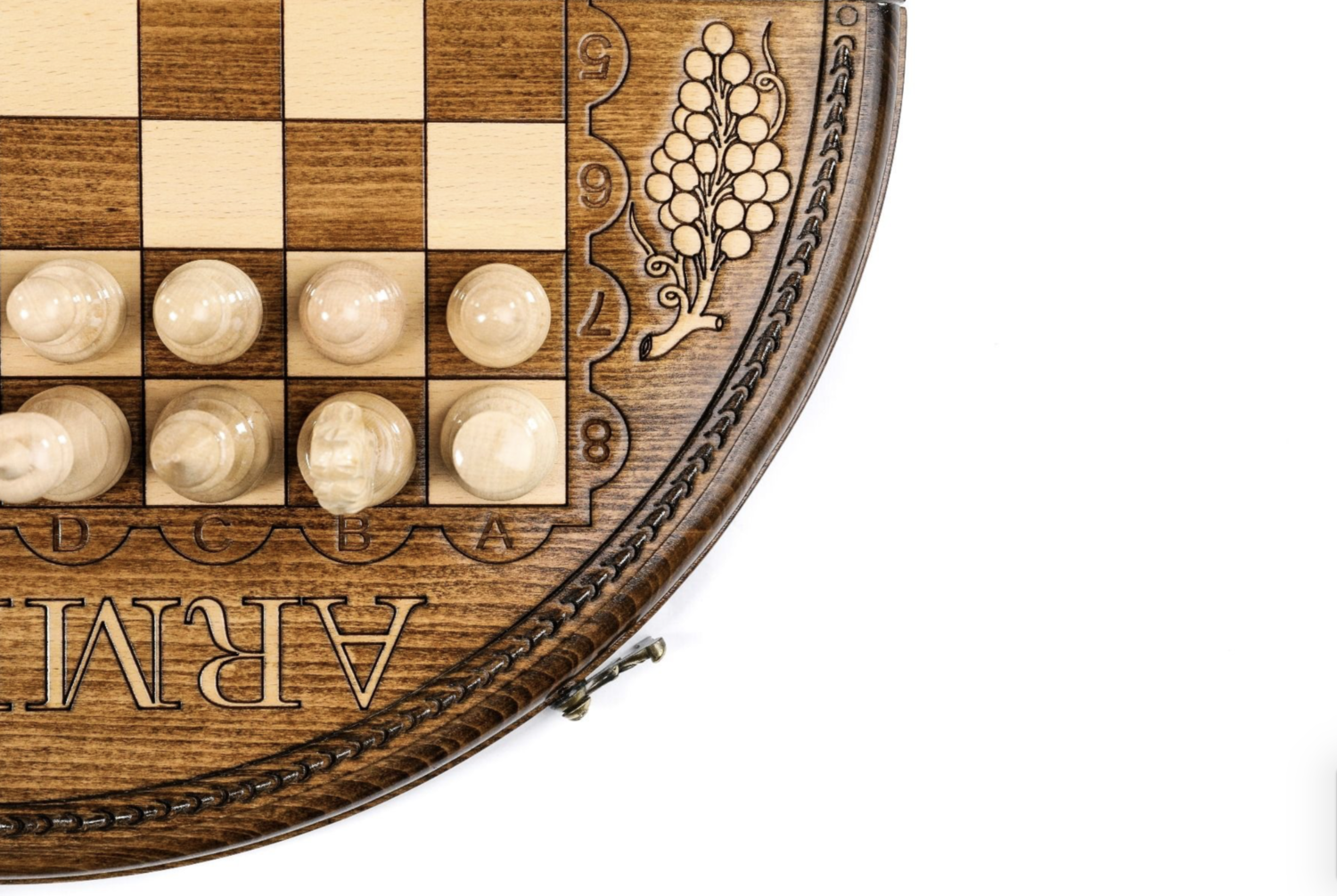 Hand Made Wooden Chess set Circle