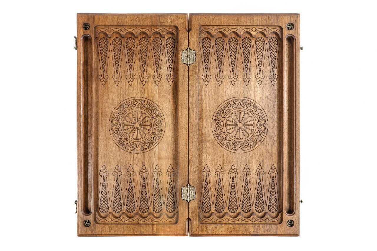 Handmade Wooden Backgammon Eternity