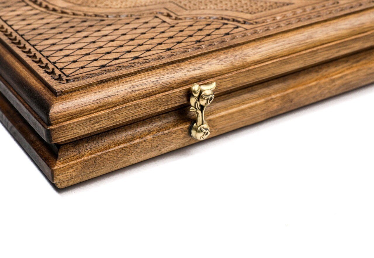 Handmade Wooden Backgammon Eternity