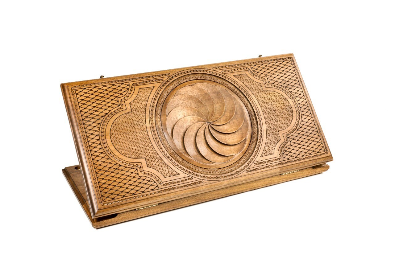 Handmade Wooden Backgammon Eternity