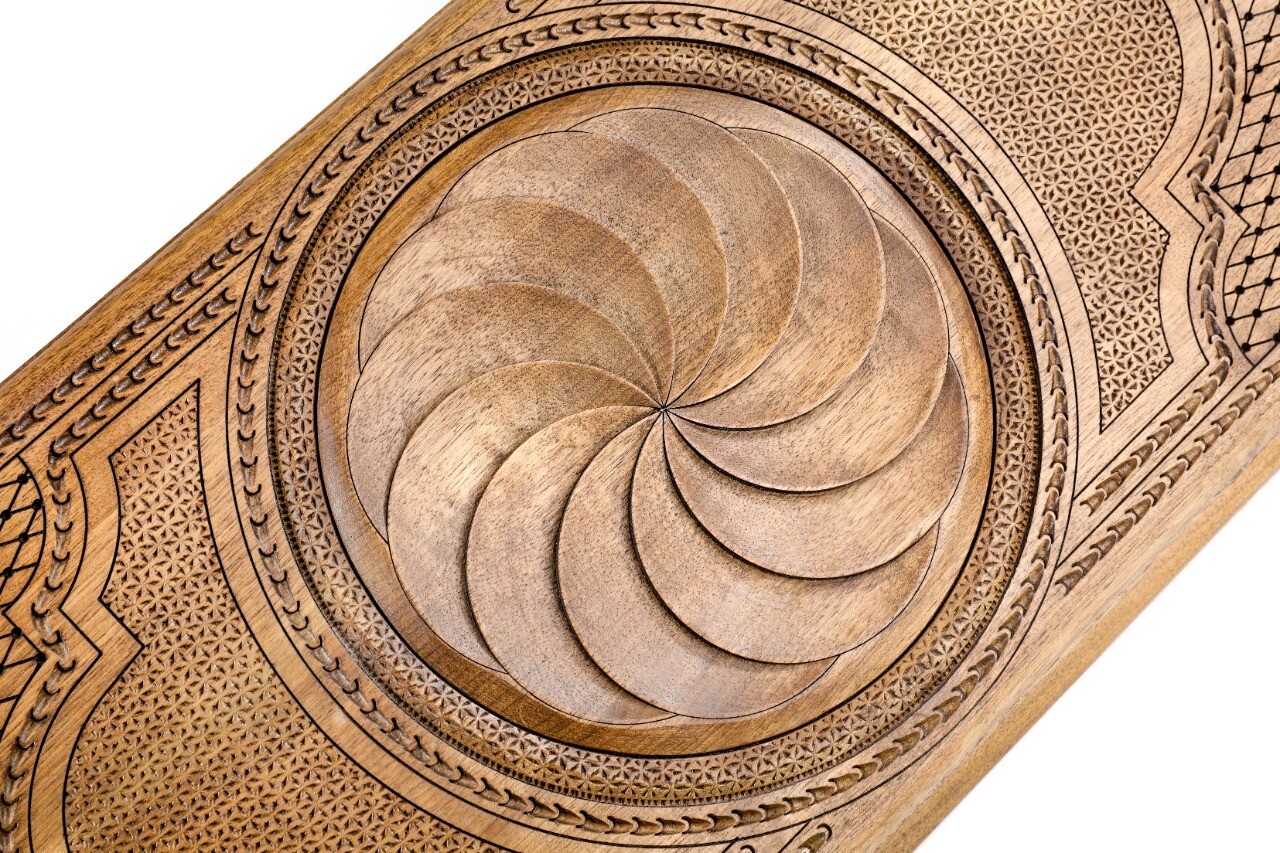 Handmade Wooden Backgammon Eternity