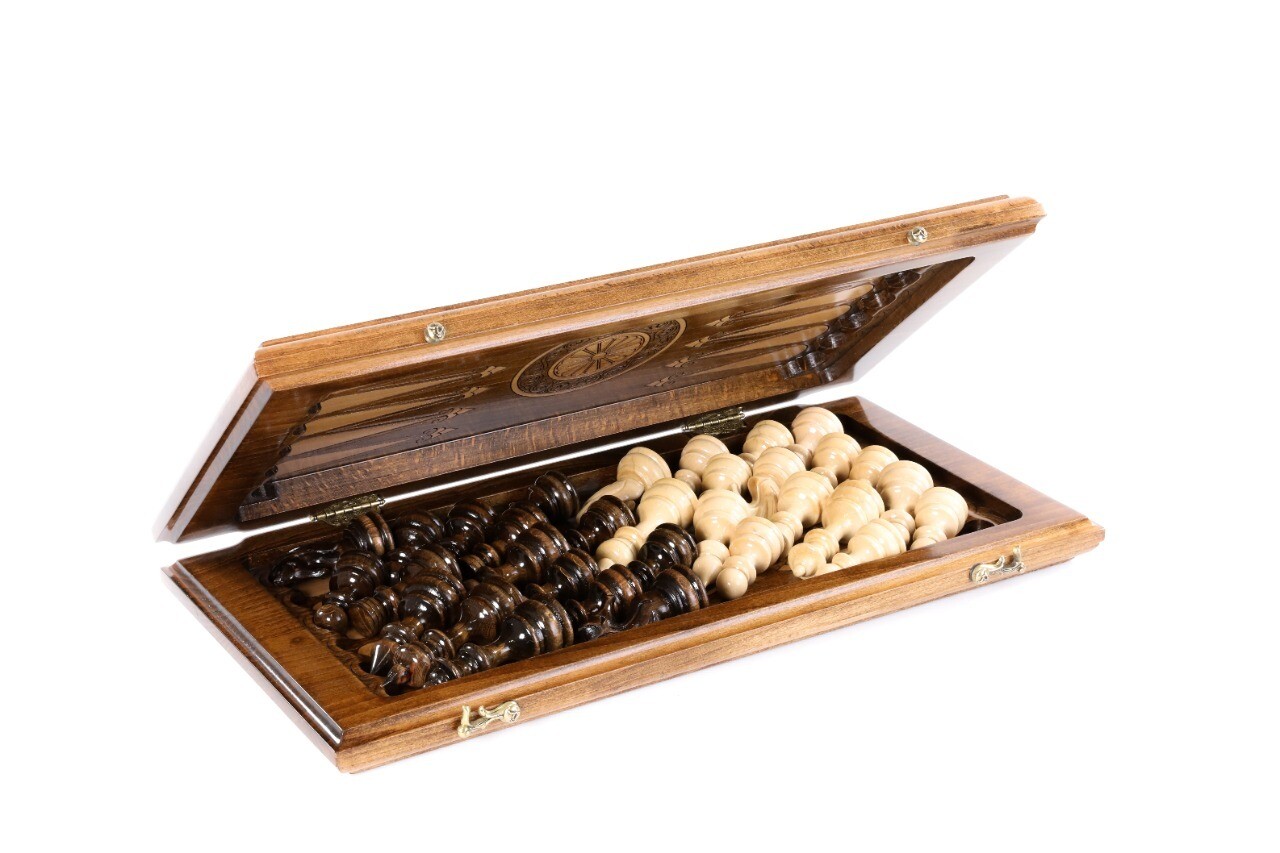 Chess/ Backgammon Set 50/50cm