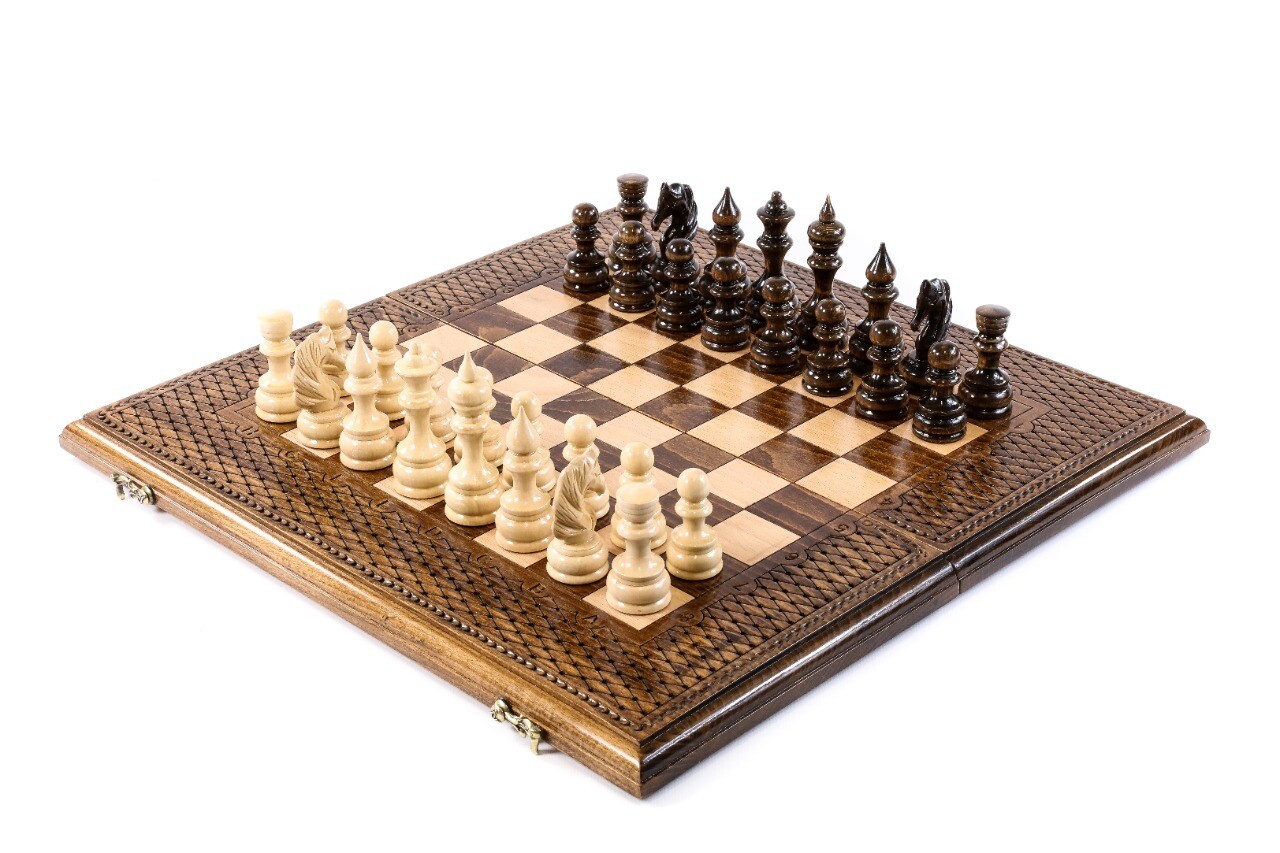 Chess/ Backgammon Set 50/50cm