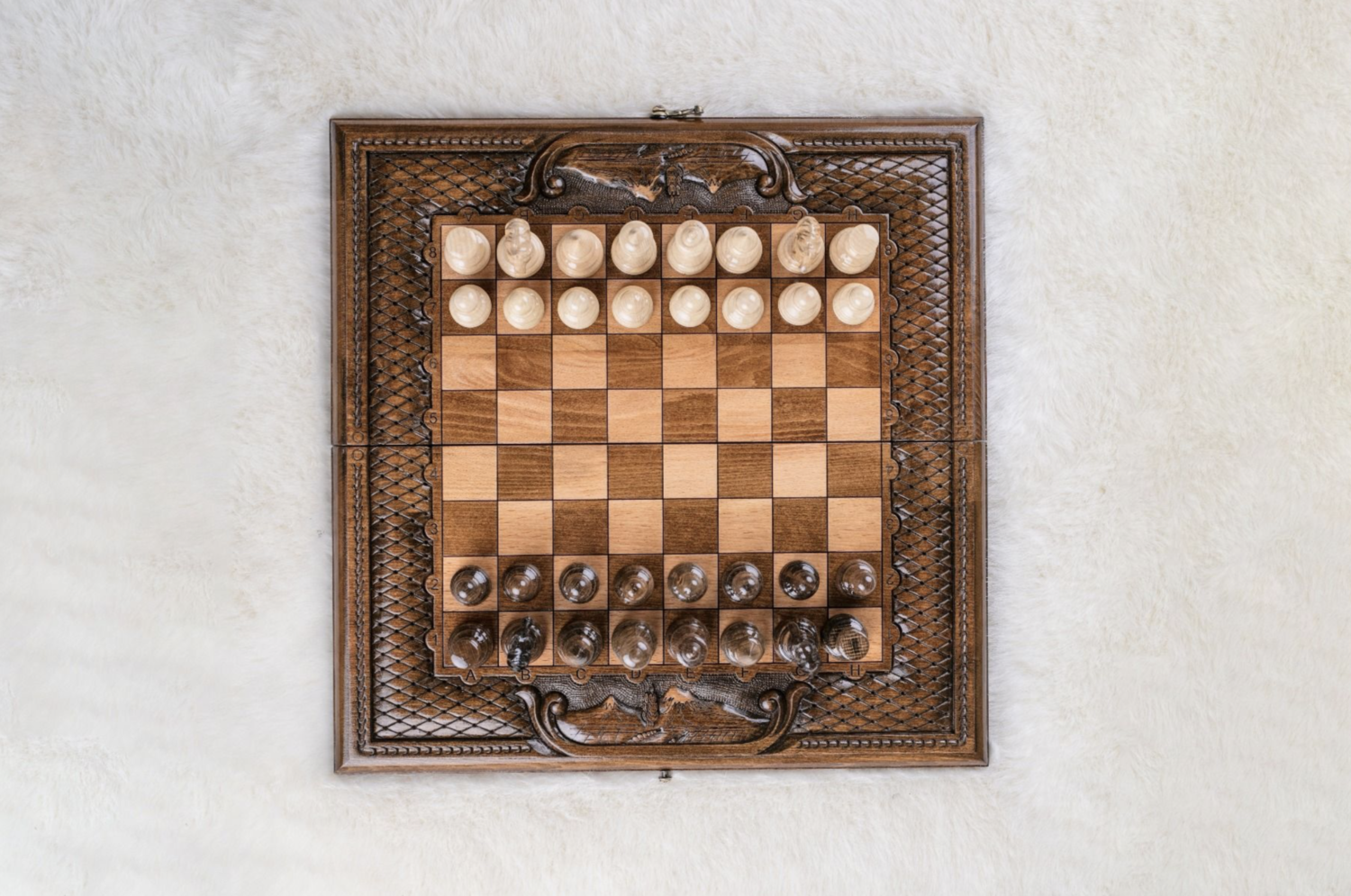 Chess/ Backgammon Set 40/40 cm
