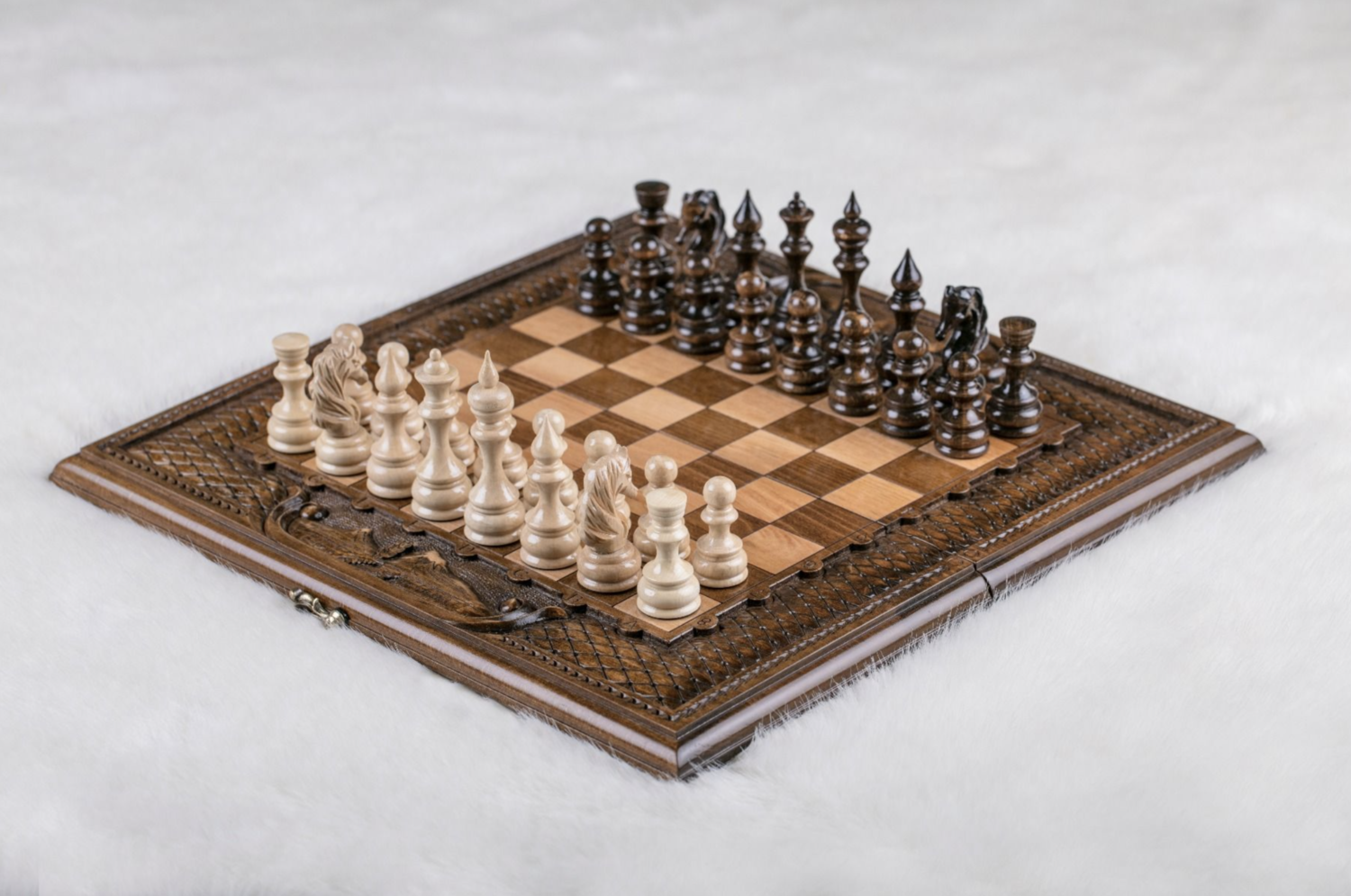 Chess/ Backgammon Set 40/40 cm
