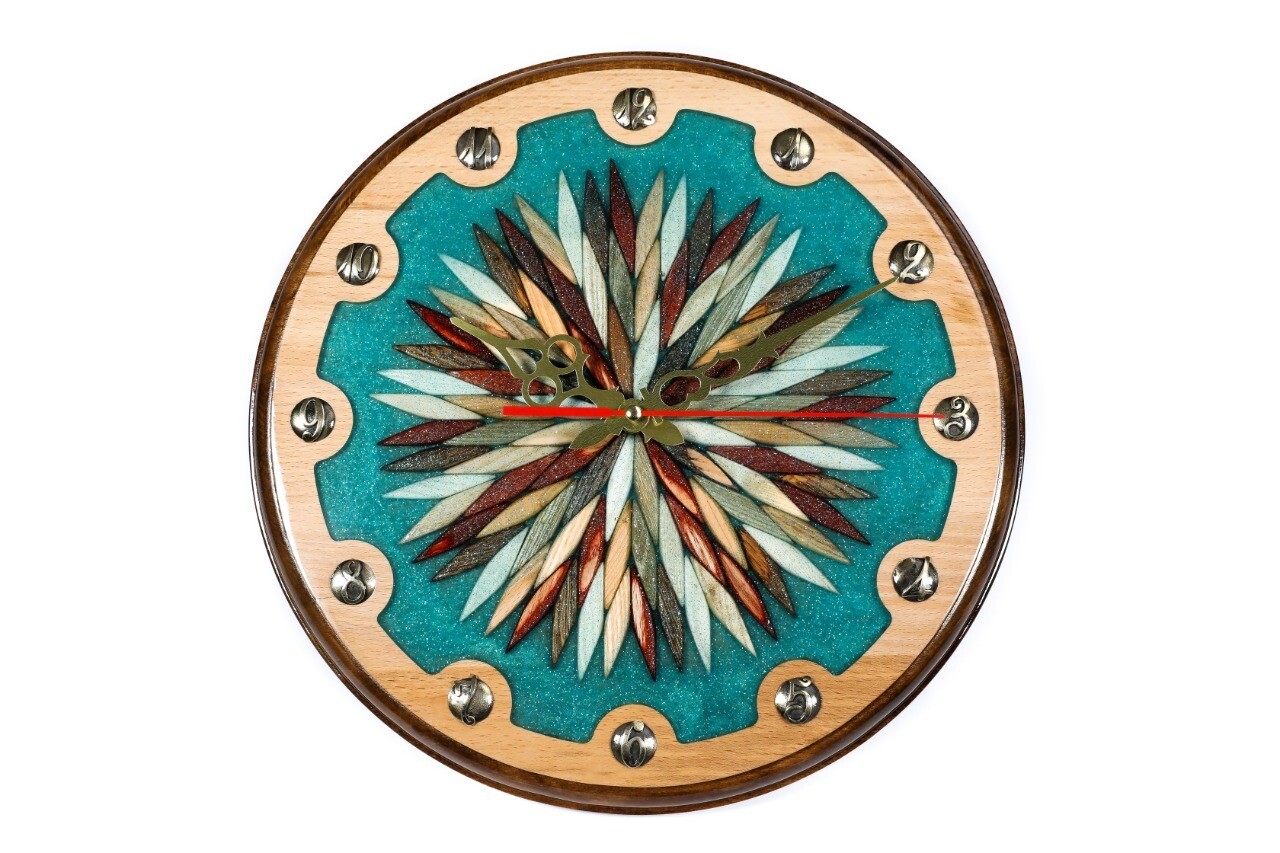Wall Clock Epoxid 35cm