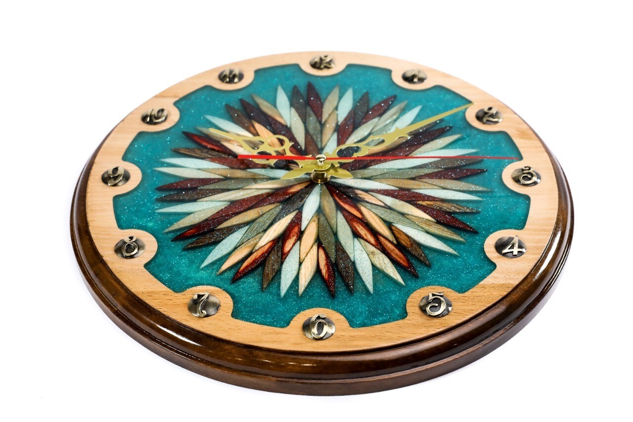 Wall Clock Epoxid 35cm