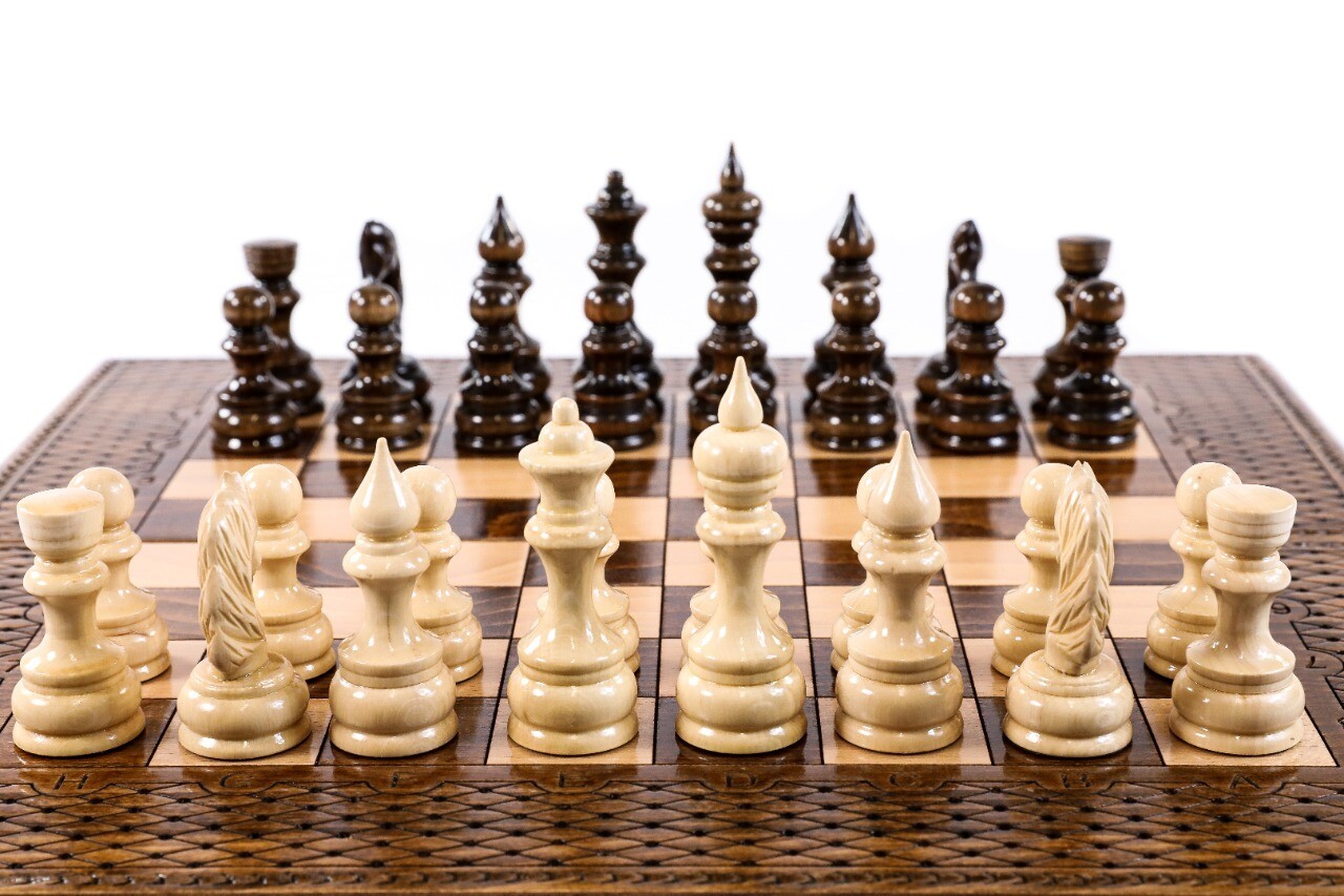 Chess/ Backgammon Set 50/50cm