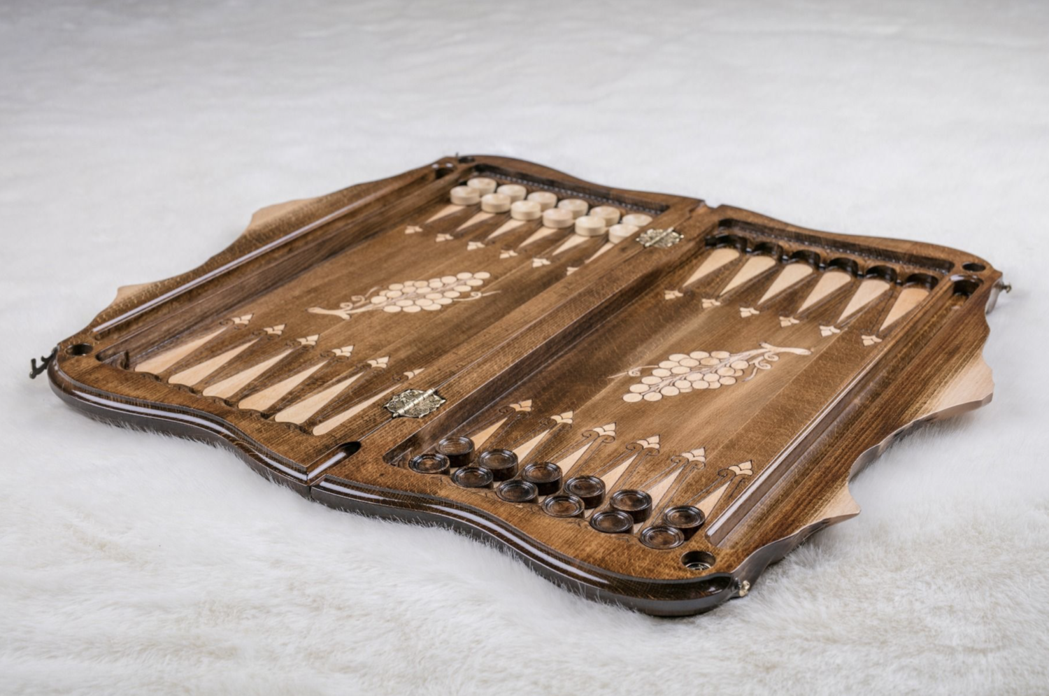 Chess - backgammon Set with Ararat 24&quot;x 12&quot;