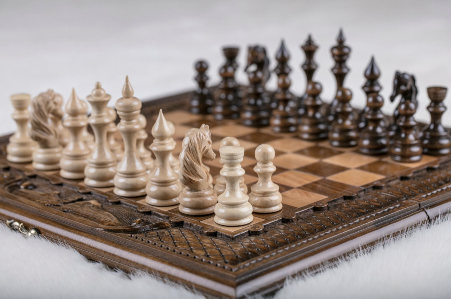 Chess/ Backgammon Set 40/40 cm