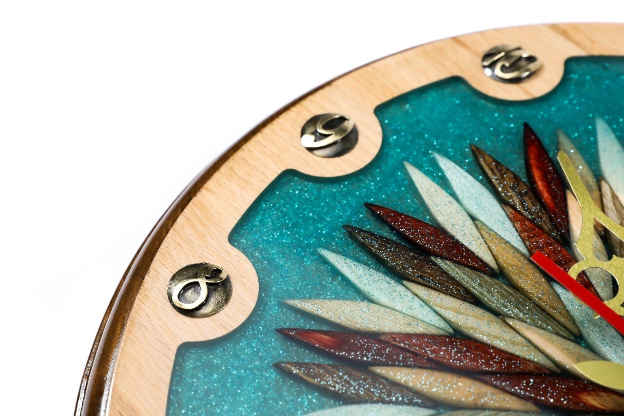 Wall Clock Epoxid 35cm