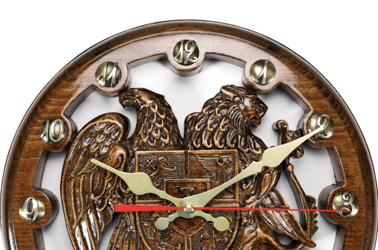 Wall Clock Coat of Arms Of Armenia 35cm