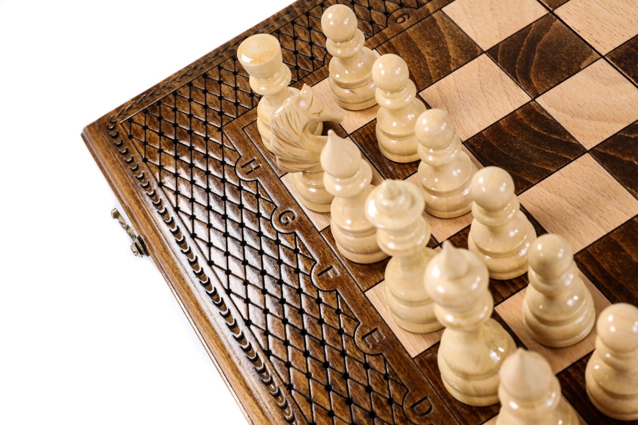 Chess/ Backgammon Set 50/50cm