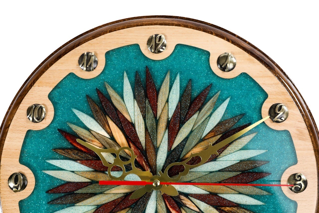 Wall Clock Epoxid 35cm