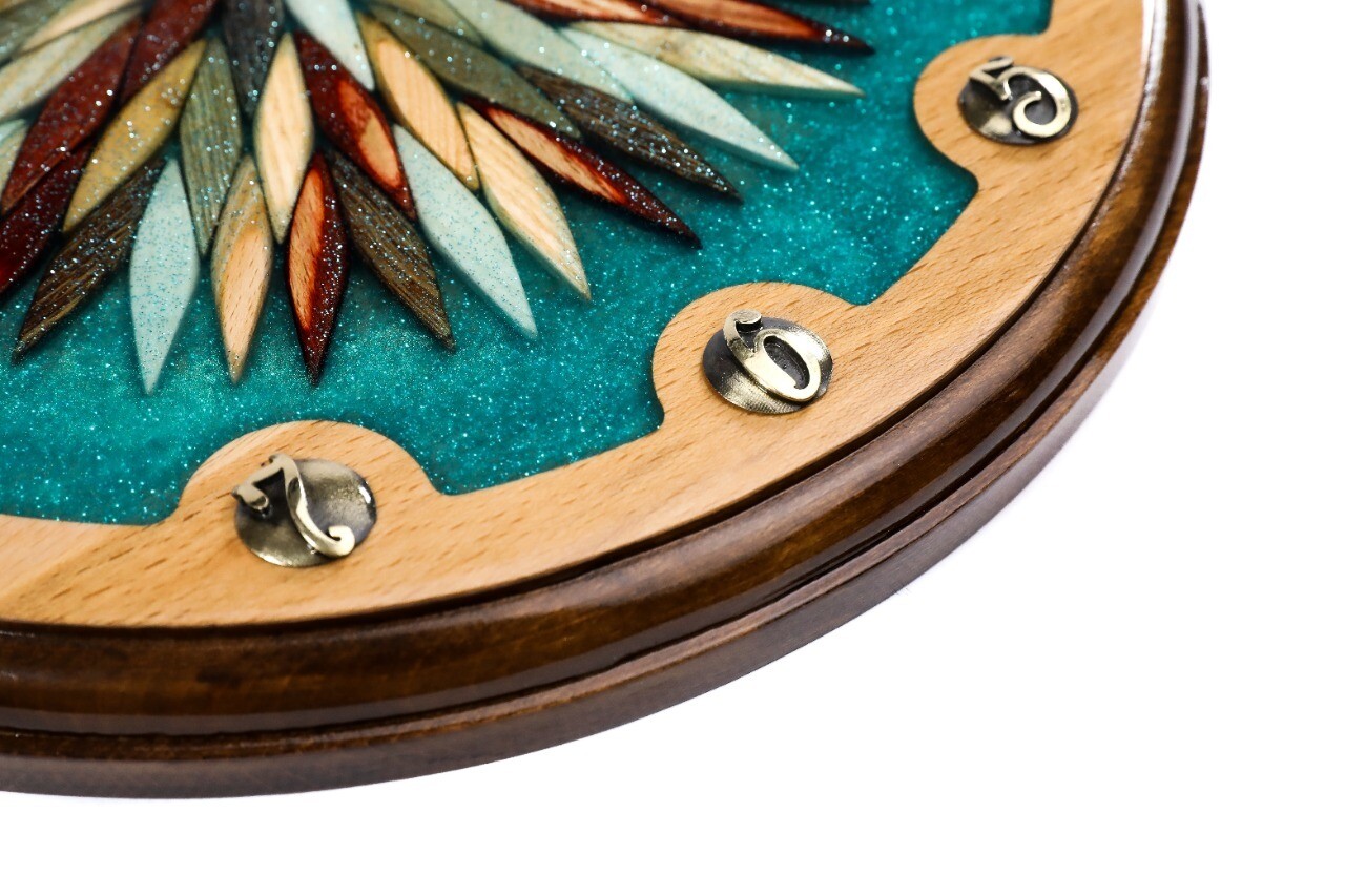 Wall Clock Epoxid 35cm