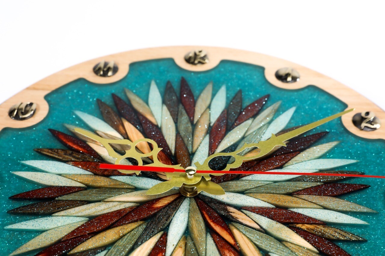 Wall Clock Epoxid 35cm