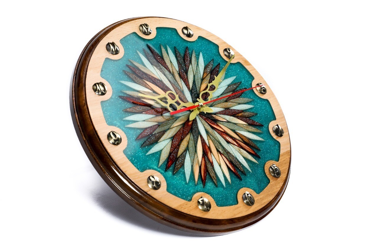 Wall Clock Epoxid 35cm