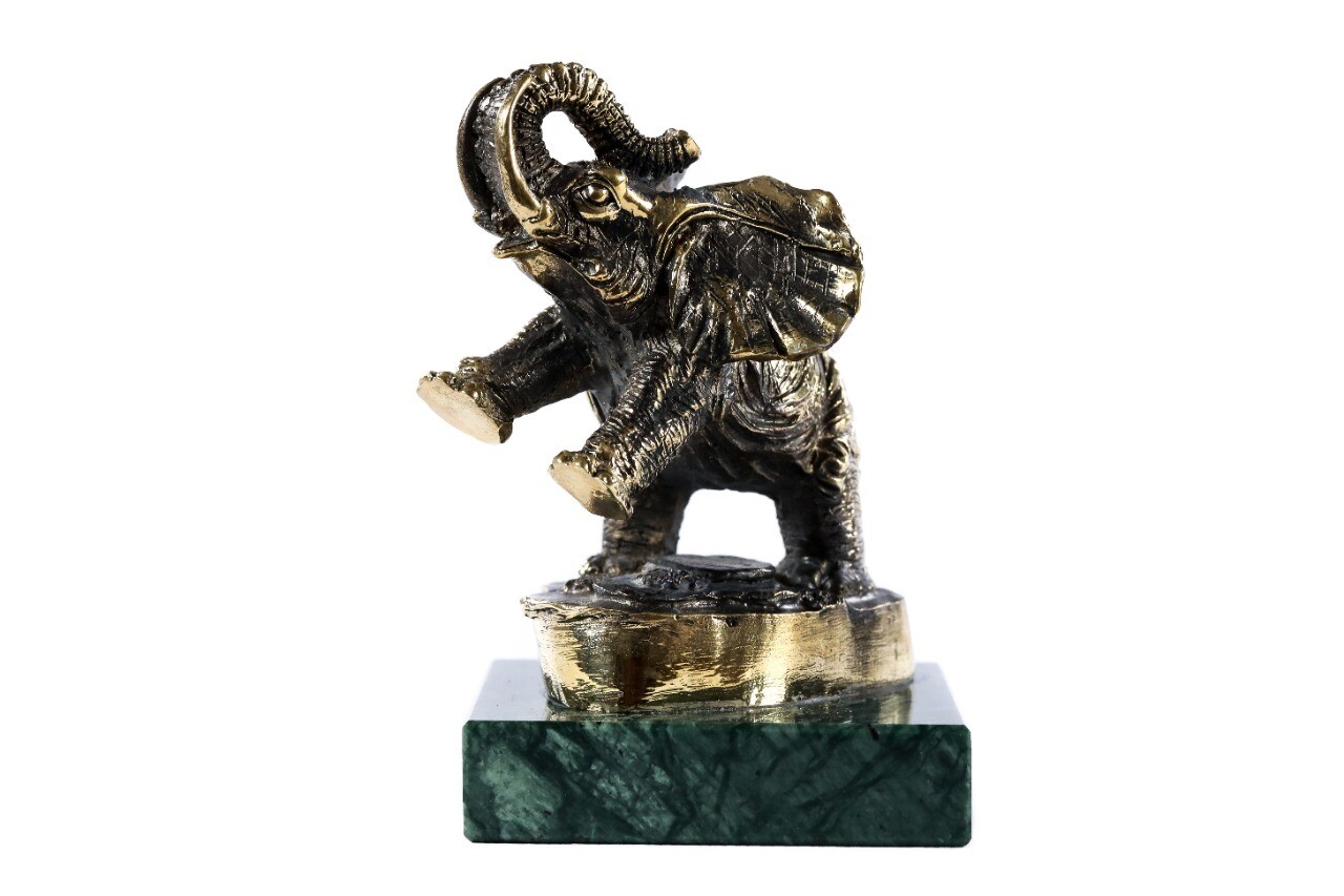 Bronze sculpture Elephant