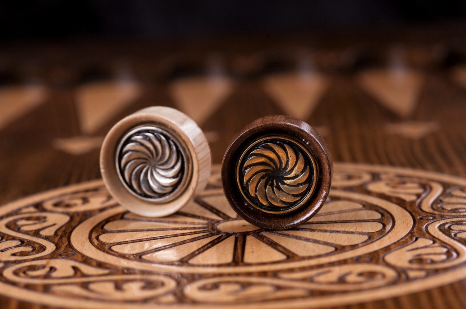 Backgammon Pieces Eternity