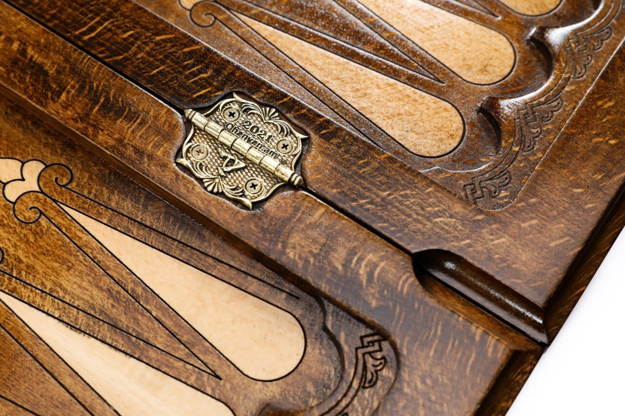 Backgammon Set Ornament 24&quot; x 12&quot;