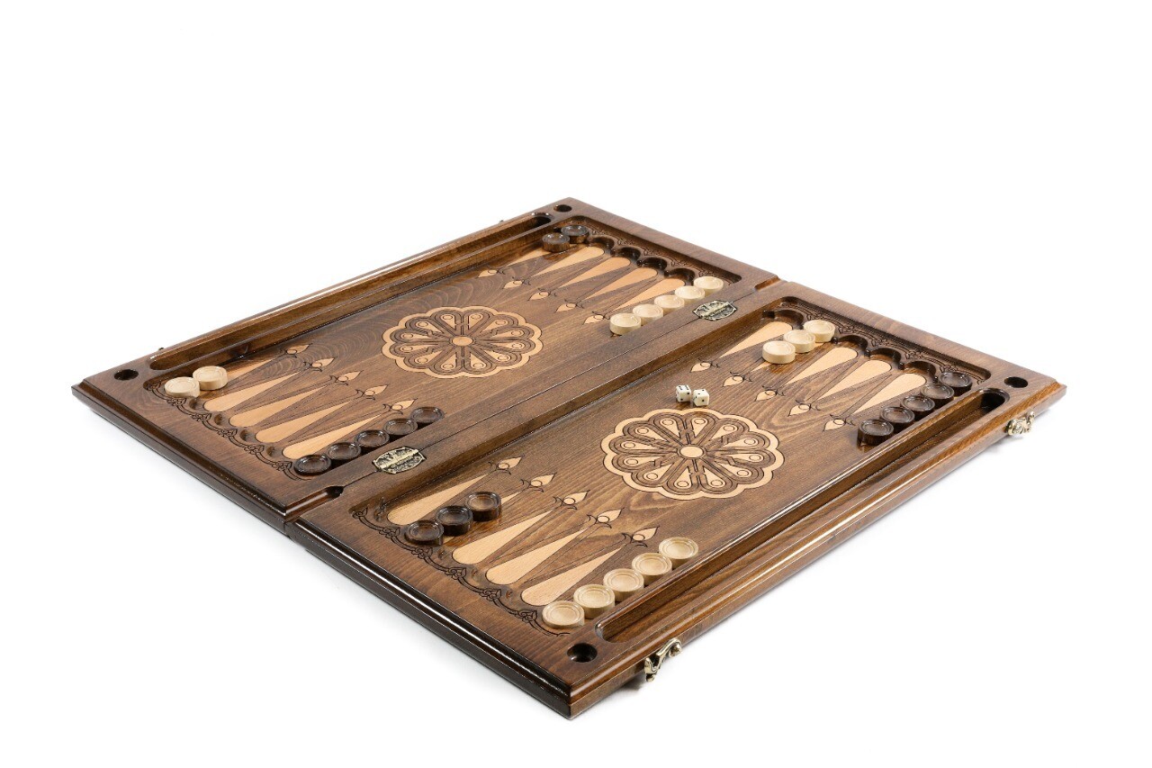 Octagram scorpion backgammon classic
 24&quot; x12&quot;